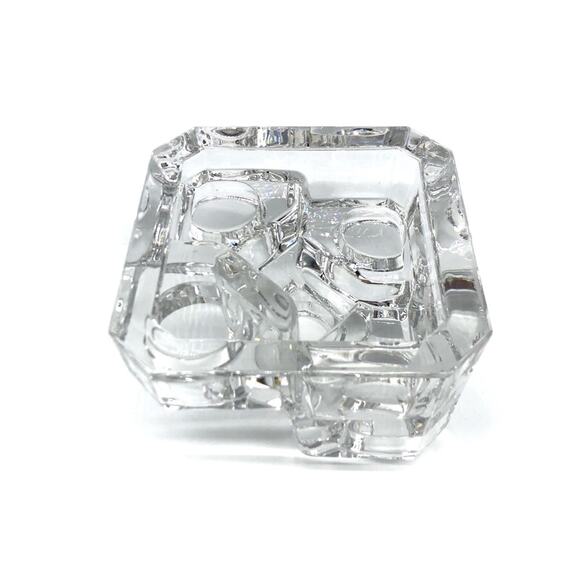 PARTYLIGHT Crystal Castle 5 Tier Tealight Candle Holder - Picture 7 of 8